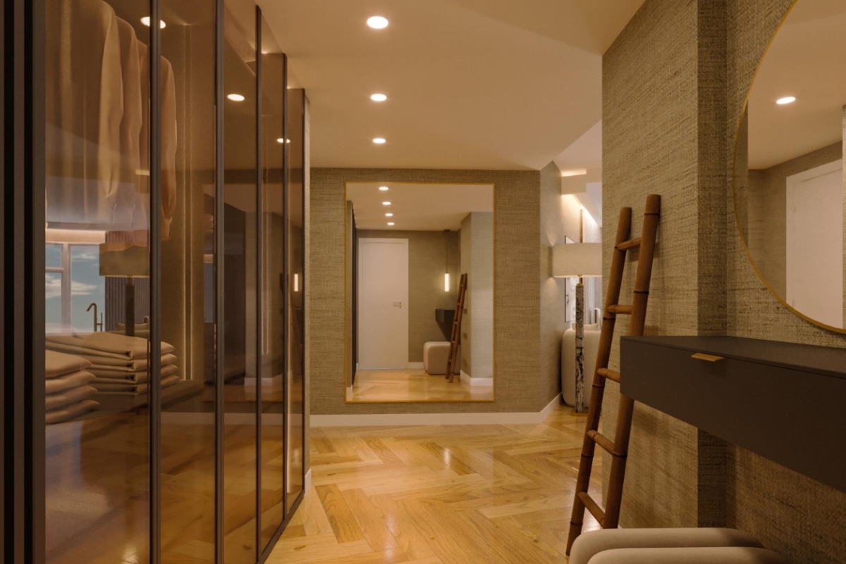 Quarto com Tons Neutros – Oeiras